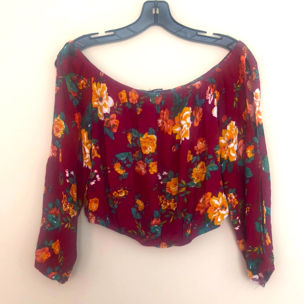 Ambiance off the shoulder blouse